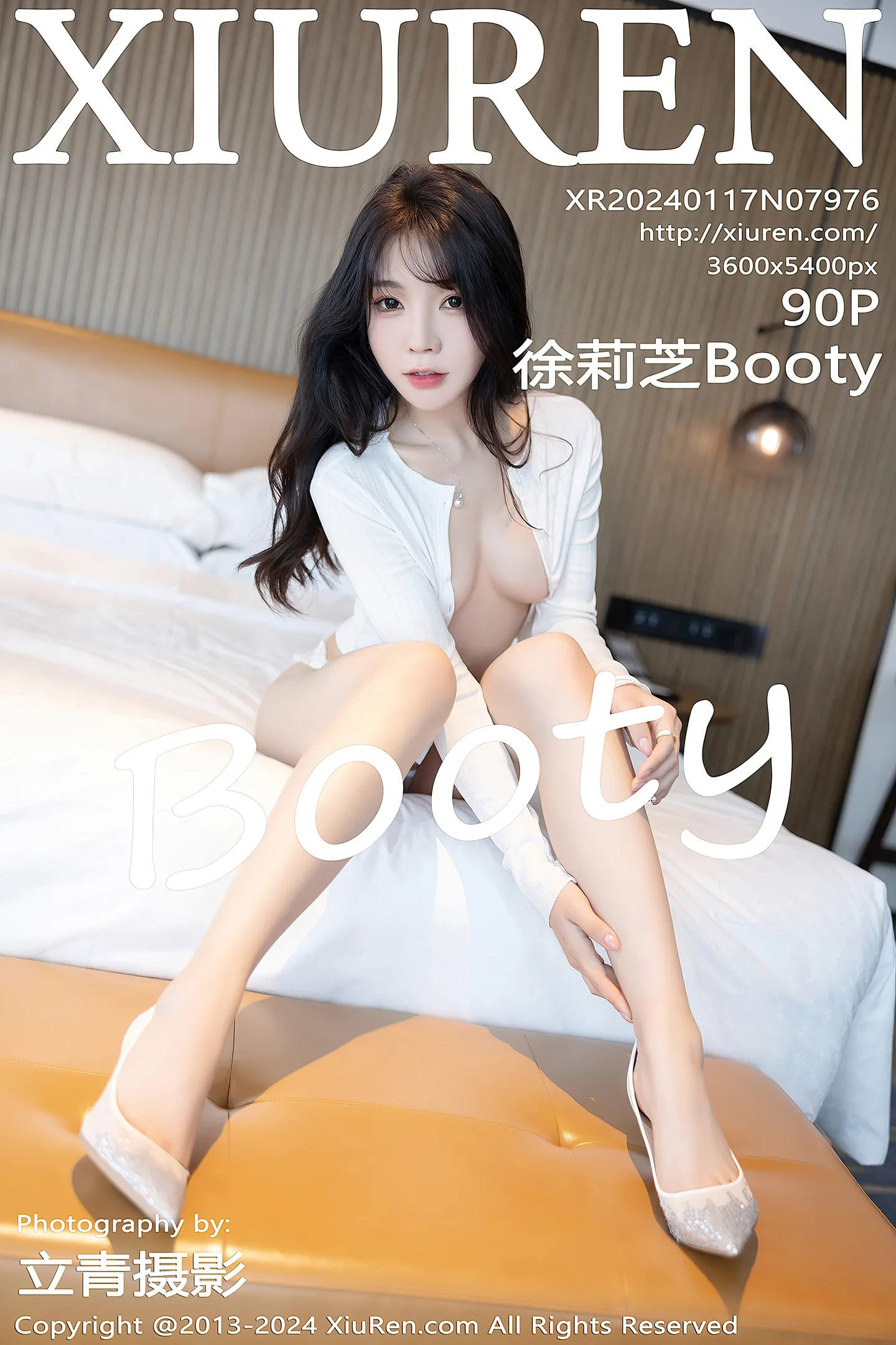 [XiuRen秀人网]No.7976_女神徐莉芝Booty淡蓝连衣短裙+白色蕾丝内衣秀曼妙身姿诱惑写真90P-秀人网 - XiuRen.Space